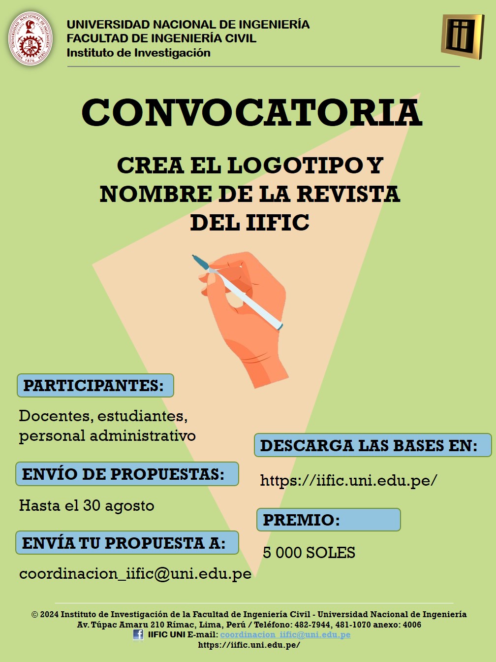 Banner concurso logo revista